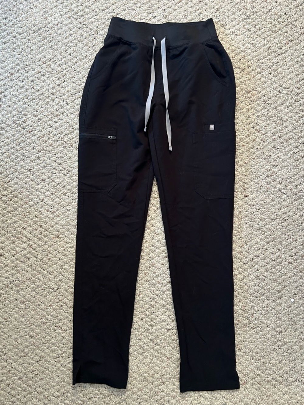 FIGS Scrub Pants Black Size XS
